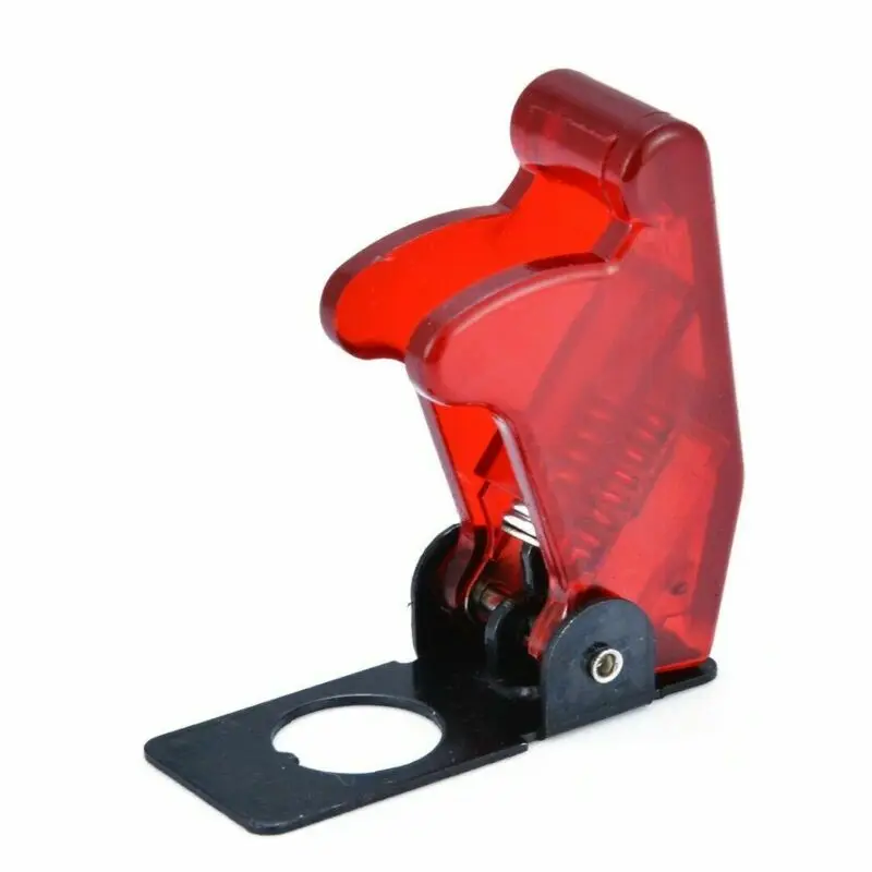 Тумблер с подсветкой светодиодный переключатель предохранителем для самолета 12