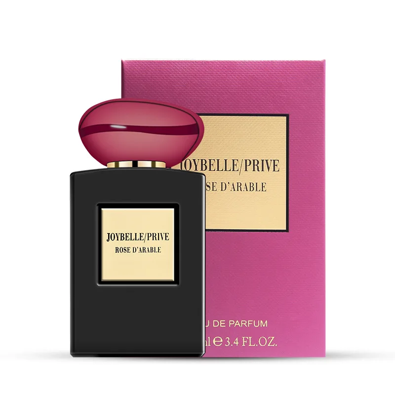 

100ml original lady perfume coquettish red noble lasting fragrance gift box packaging