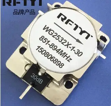 

WG2532X-1-30 Series 800-3000MHz Frequency Band Optional RF Microstrip Line Isolator, Embedded Isolation