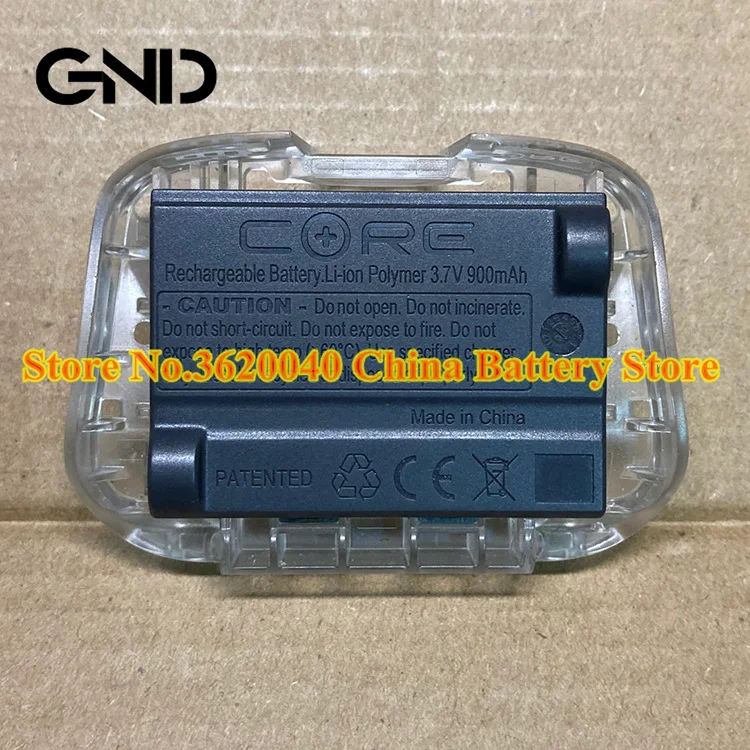 GND 3.7V 900mAh Запасная батарея Petzl Core для Tikka 2Zipka 2 высокое качество внешняя Li-ion батарея Li-Polymer.