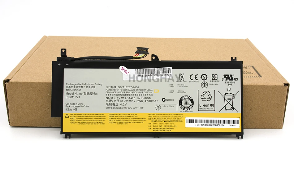 Honghay L13M1P21 аккумулятор для планшета lenovo Miix 2 8 дюймов планшетный ПК L13L1P21 3,7 в 17.5WH 4730 мАч Miix 2-8 дюймов 8 дюймов