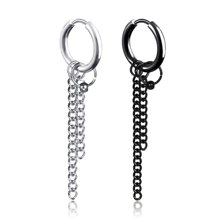 1 шт. серьги-Клипсы из титановой стали 4 вида | Украшения и аксессуары