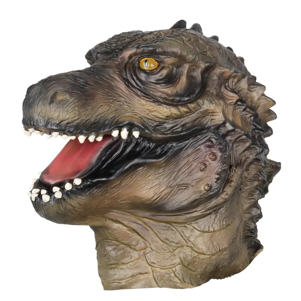 Маска на лицо дракона Реалистичная маска динозавра страшного монстра шар