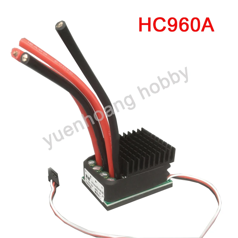 

1pc 10V-32V Two-Way Brushed ESC 480A/960A Electrical Speed Controller 24V 4S 6S Battery for RC Differential Track Climb Car/Boat