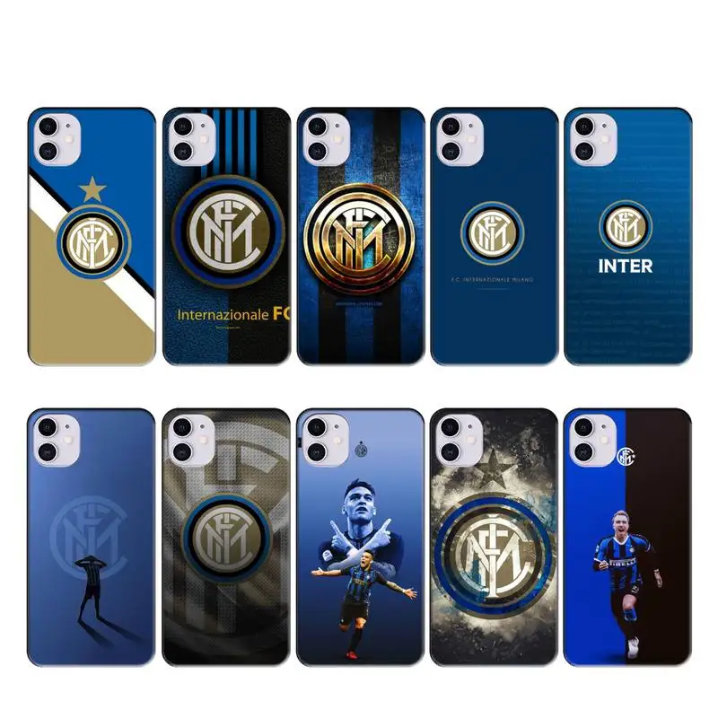 TK ELEVENV Inter Milan team чехол для iphone 11 PRO MAX X XS XR 4S 5S 6S 7 8 PLUS SE 2020|Бамперы| |