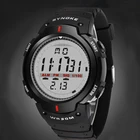 Часы Reloj Hombre спортивные мужские, водонепроницаемые ударопрочные, в стиле милитари светодиодный ные цифровые наручные, с будильником для мальчиков