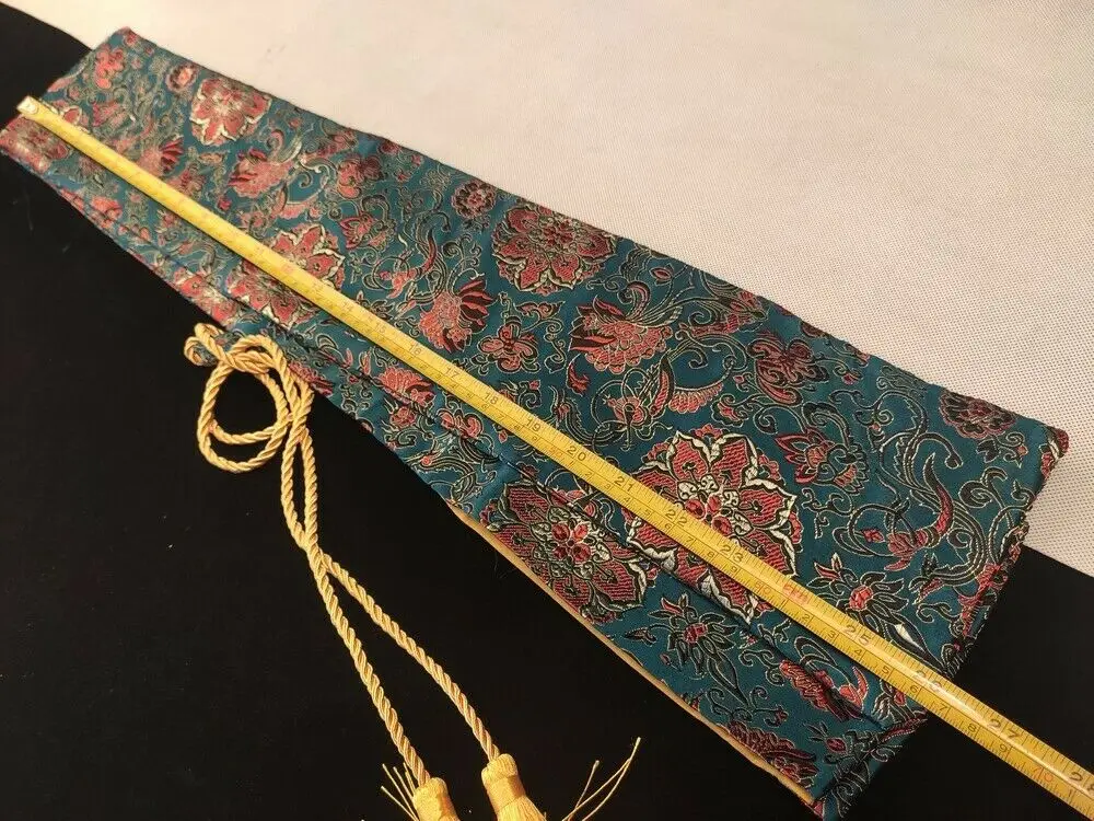Роскошный Шелковый Меч с цветком 130 см сумка для защиты японского катаны меча