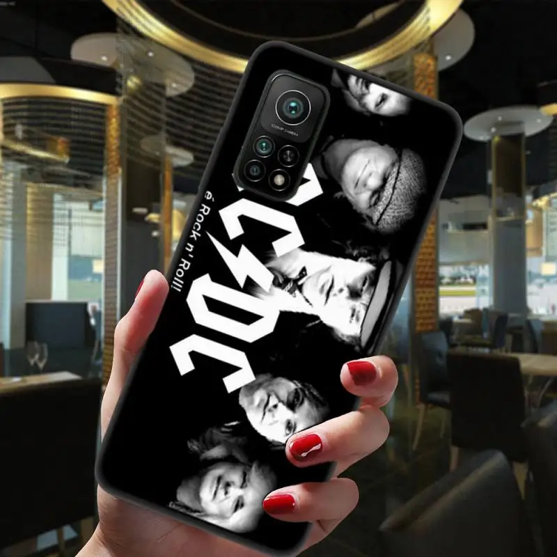 

Rock Band Ac Dc On Sale Phone Case For Xiaomi 5 6 6Plus 6X 8 9se 10 10Pro Not2 3 10lite Mix2 2S Mix8lite Max2 3