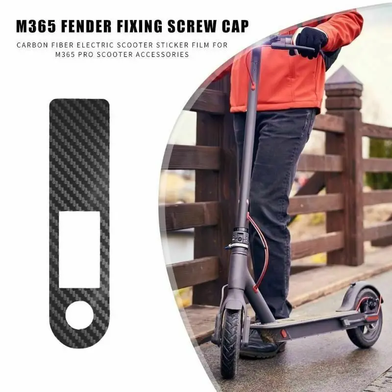 New Electric Scooter Panel Carbon Fiber Waterproof Anti-Slip Protective Film Accelerator Sticker for Xiaomi Mijia M365 Pro | Спорт и