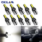 10x T10 LED W5W 194 светильник s для Honda Civic Accord CRV HRV Jazz Fit NC750X Автоматическая внутренняя светодиодная подсветка светодиодный светильник багажник лампа ксенон 6000 К 12 В