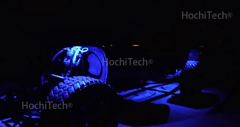 Светодиодные горные фонари водонепроницаемые для Тойота FJ Cruiser светодиодный автомобиль шасси свет светодиодный Рок свет многоцветный неоновый светодиодный фонарь комплект