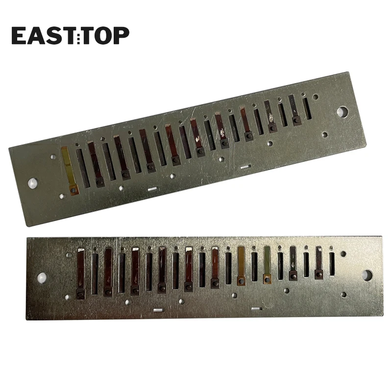 EASTTOP T10-40 Reedplates с винтовыми аксессуарами для 10 отверстий 40 тонов гармоники