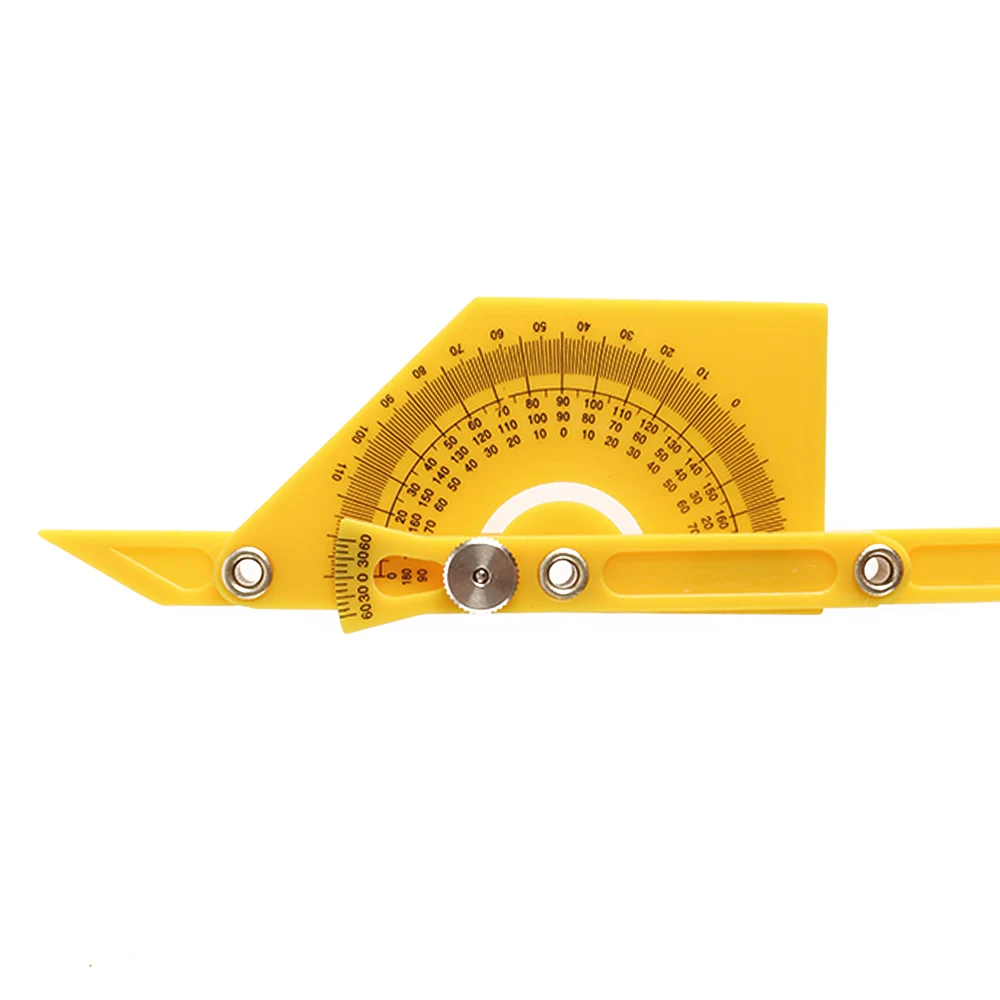 1 шт. новый полезный пластиковый Гониометр Угол Finder Miter Gauge Arm