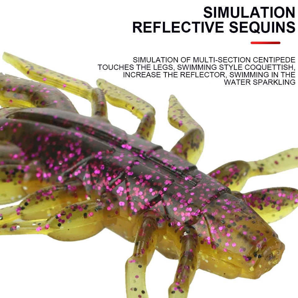 Уличные высококачественные рыболовные принадлежности 5 шт./партия 1 3 г/5 г Мягкая