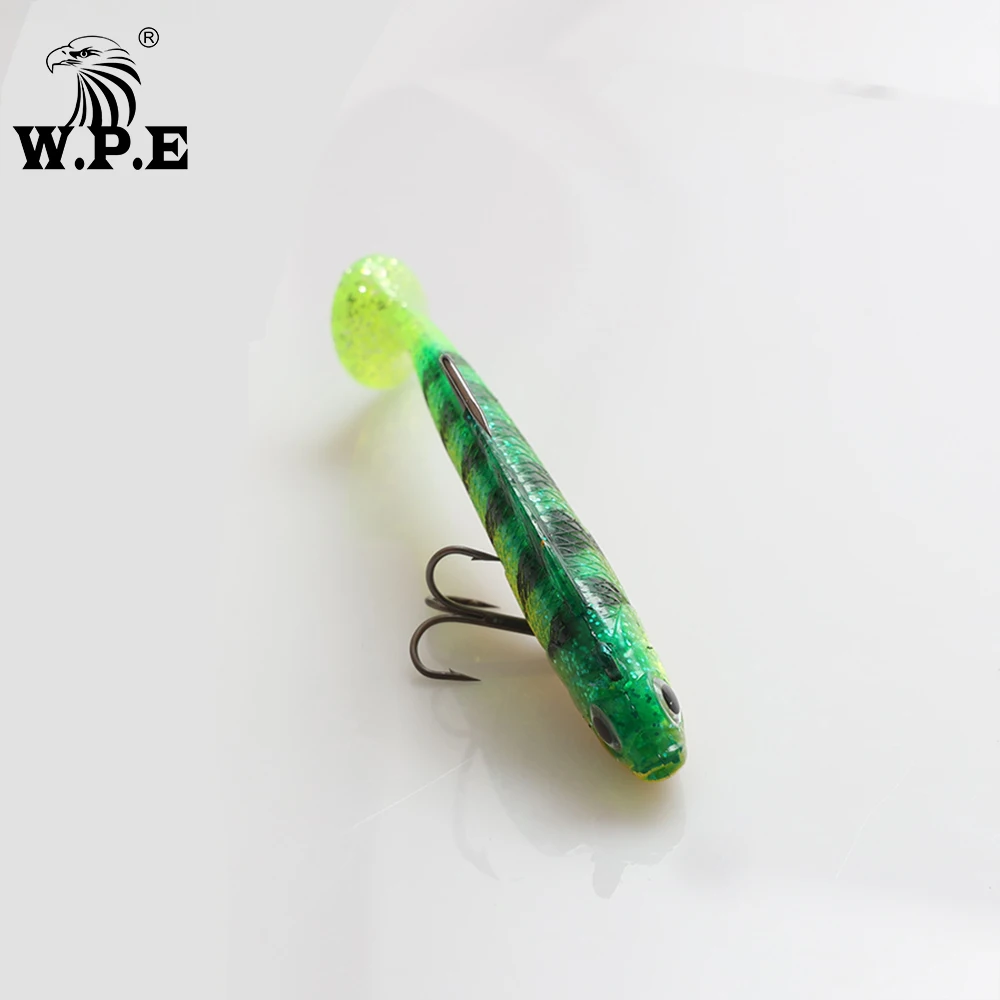 Новинка Мягкая приманка W.P.E 1 шт. 7 см/9 см/11 см/13 см свинцовая рыболовная джиг для