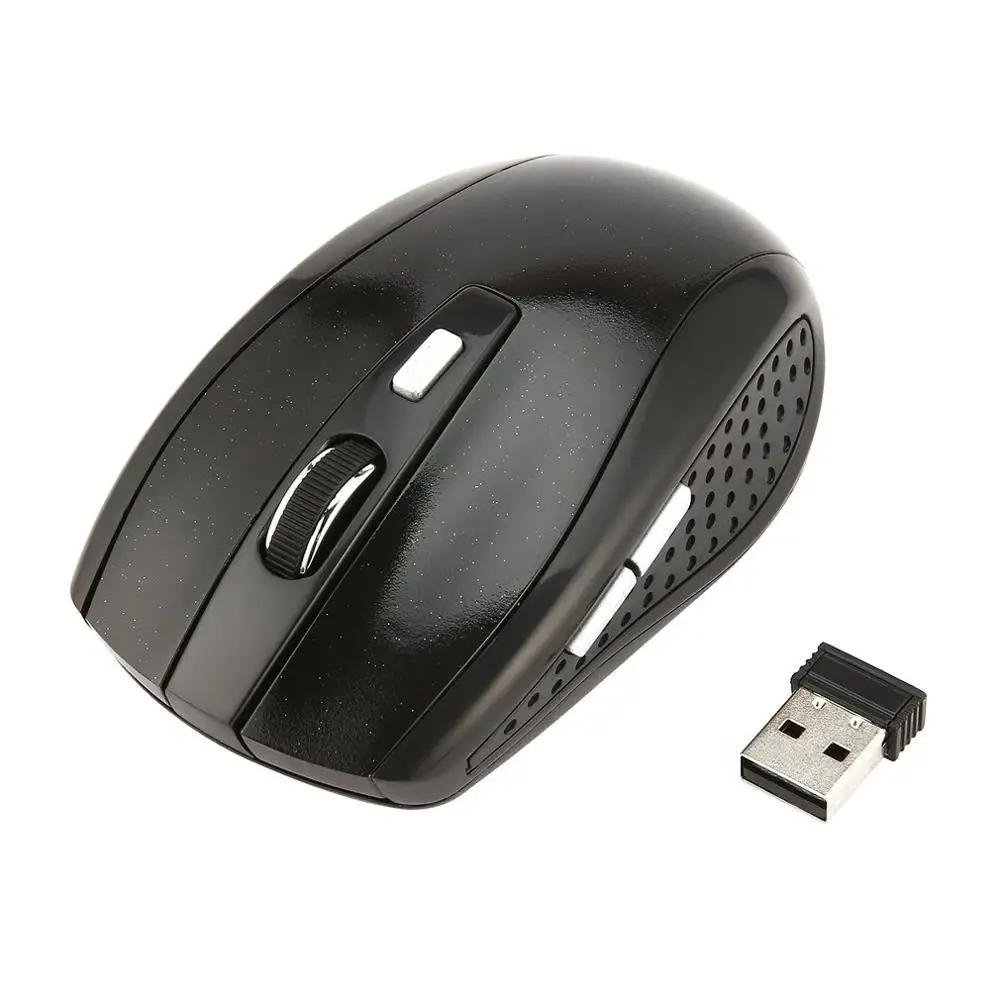 

2,4 ГГц Беспроводной Мышь Портативный оптическая игровая Мышь USB 2,0 приемник компьютер Мышь для портативных ПК звук тихий Мышь