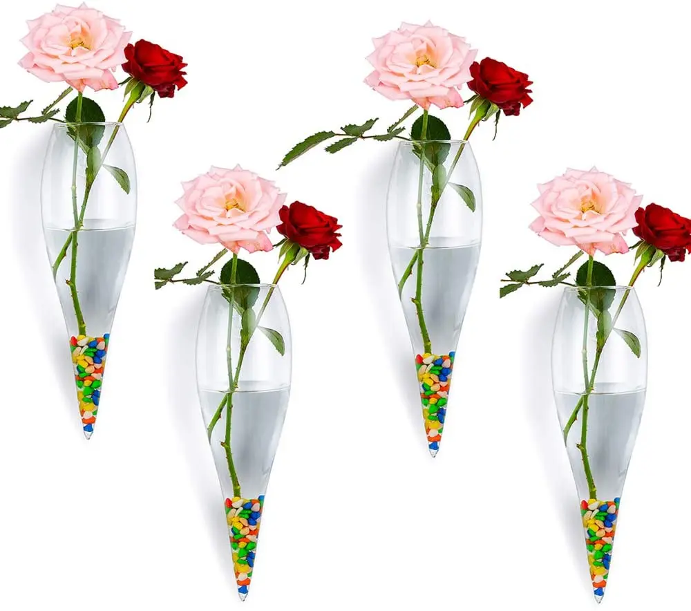 Стеклянные кастрюли настенные подвесные воздушные для растений ваза цветов