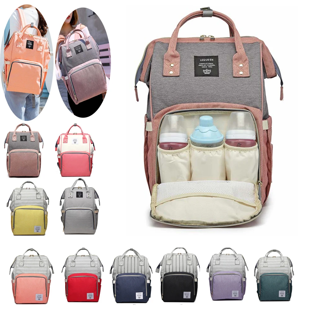 

35 Colors Mummy Maternity Nappy Bag Stroller bolsa Large Capacity Baby Backpack Mommy Nursing Bag Baby Care Changing Diaper Bag