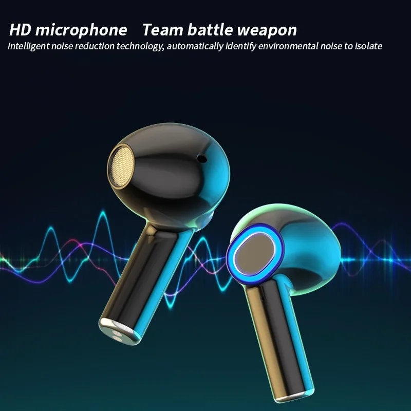 

TWS5.0Gaming Earphone Wireless HeadPphones Touch Wireless Bluetooth Headset Binaural Stereo Mini Noise Reduction In-Ear Earphone