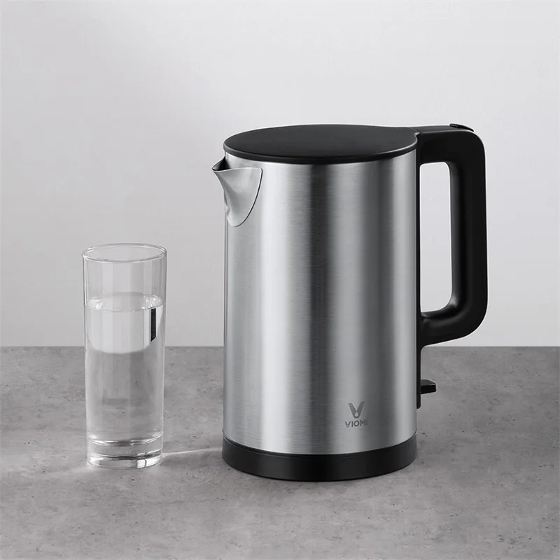 

Xiaomi Youpin VIOMI 1.5L Electric Kettle Stainless Steel Kitchen Smart Whistle Samovar Tea Pot Thermo 5-6min Rapid Boiling