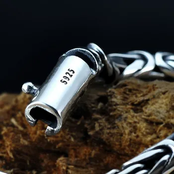 100% S925 Pure Silver Bracelet - Handmade - unisex 2