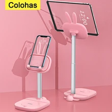 Cute Deer Bunny Style Phone Stand Desktop Phone Tablet Holder For iPad Bunny Phone Stand iPad Stand Portable Desktop Stand