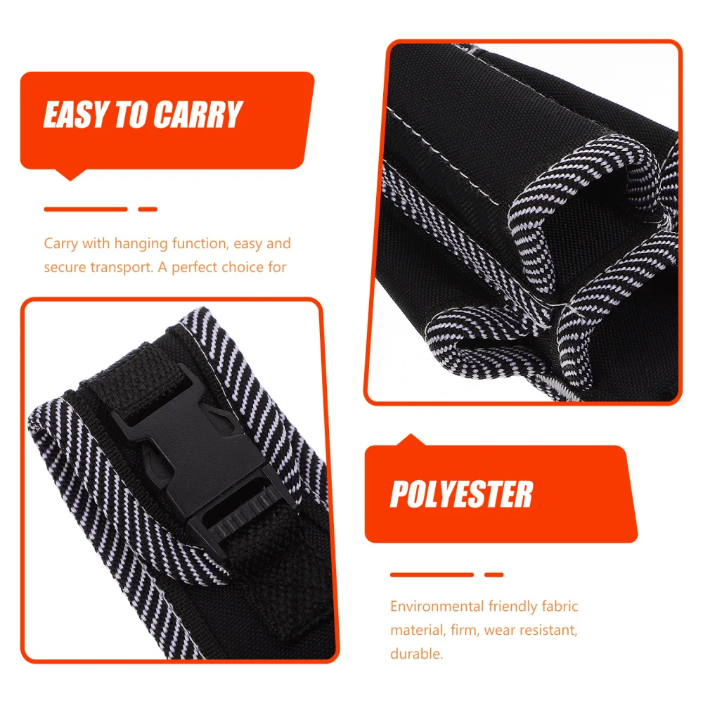 

1pc Multi-functional Tool Pouch Electrician Carrying Bag Mini Cloth Waist Bag