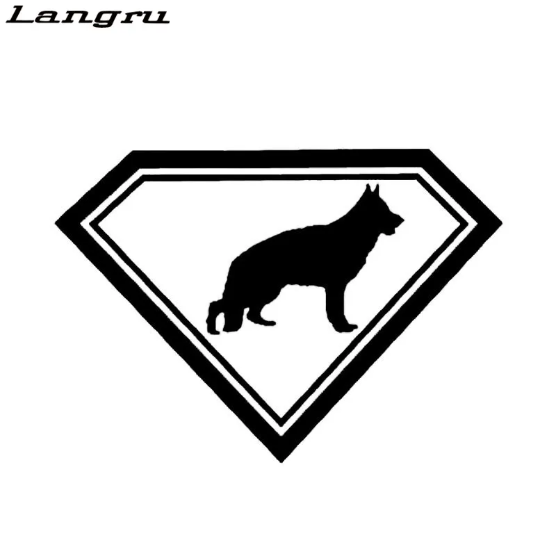 Немецкая овчарская собака автомобильные наклейки водонепроницаемые виниловые