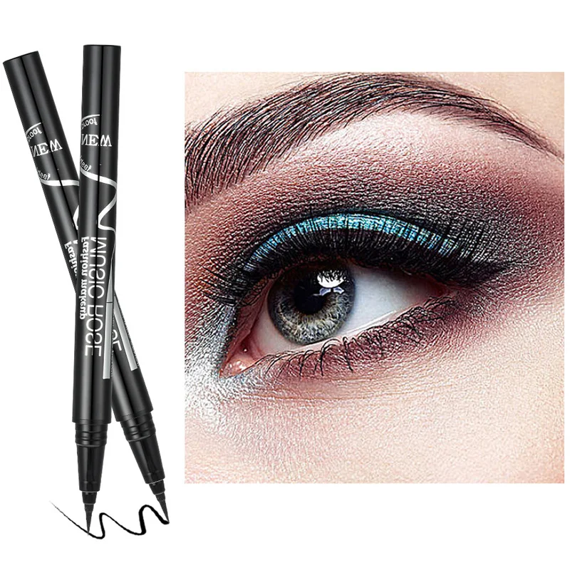Долговечный карандаш для глаз Водонепроницаемый черный коричневый цвет