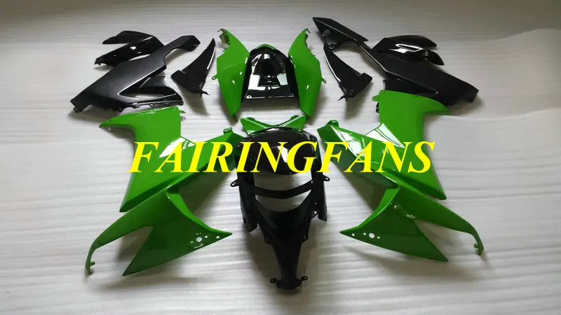 Комплект обтекателей для мотоцикла KAWASAKI Ninja ZX10R 08 09 10 ZX 10R 2008 2009 2010 зелено черные