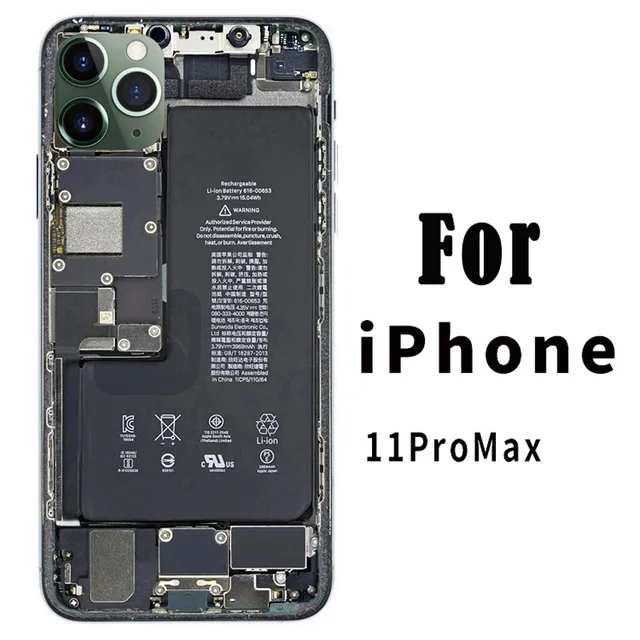 Забавный имитирующий телефон ремонтный стикер для iPhone 6 6S 7 8 Plus кожа ПВХ наклейка для iPhone X Xr Xs Max прочные царапинам пленки - Цвет: For iPhone 11Pro Max
