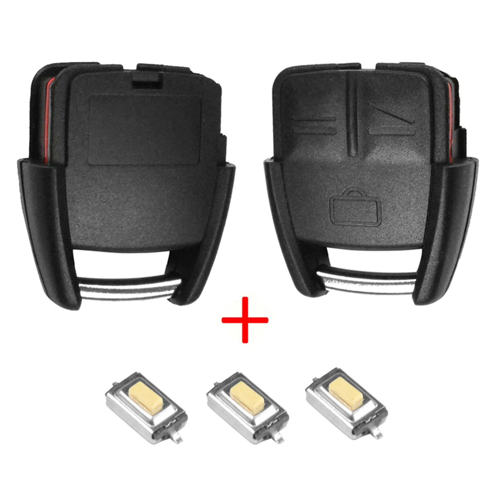 

3 Button Switch Remote Car Key Fob Case Shell Cover For Vauxhall / Opel / Holden Astra Zafira Vectra Omega Frontera Key Holder