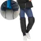 Термозащита от артрита, теплый бандаж на колено, защитный чехол, русская зимняя защита на колено для езды на велосипеде