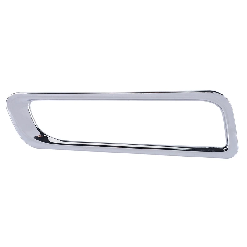 

2Pcs Chrome Rear Fog Light Foglight Lamp Cover Trim with Streamer Trim Rear Tail Lamp Light Bezel Cover Hood 4Pcs/Set