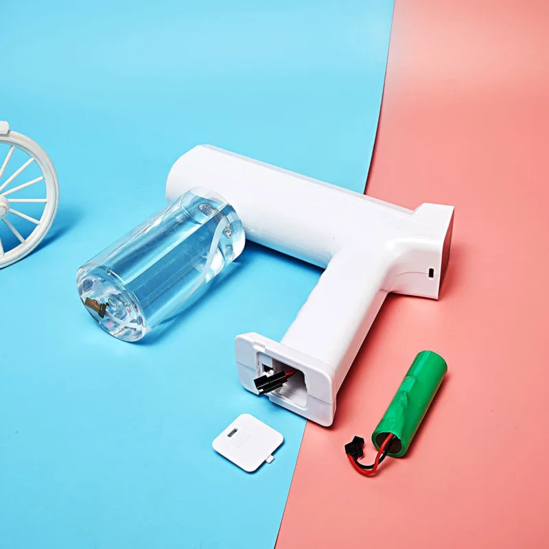 

Touch Screen Type Removable Battery Atomizing Disinfection Gun Handheld Blue Light Touch Screen Switch 300ML