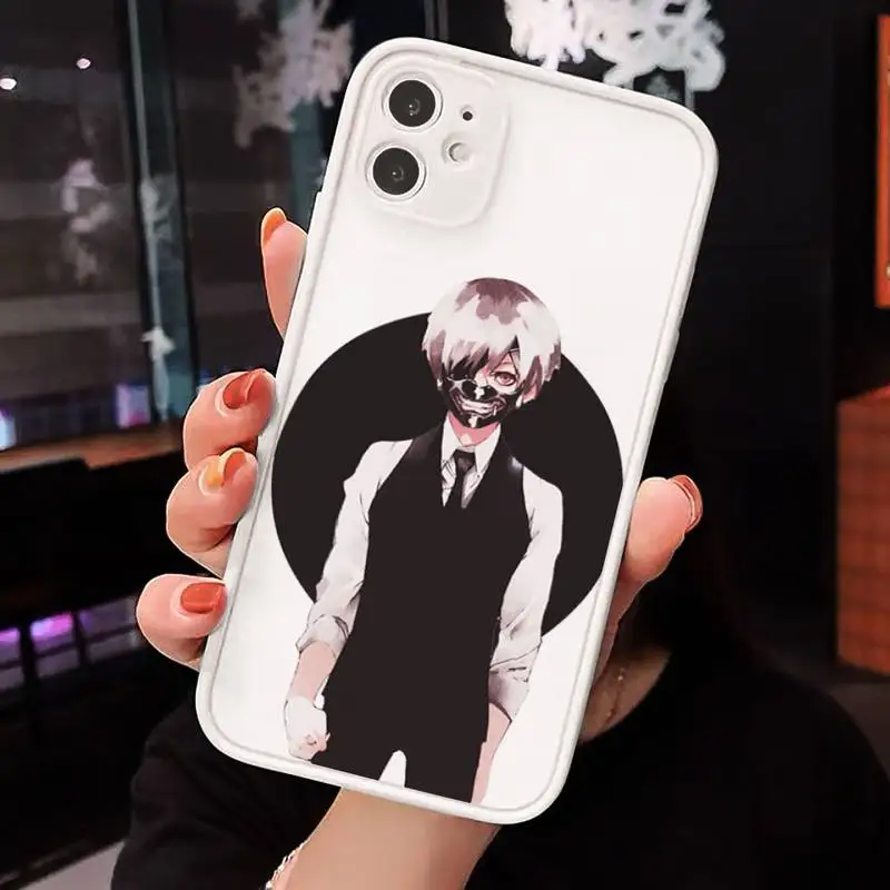 

Tokyo Ghoul Japan Suave Phone Cases Matte For iPhone 12 Mini 11 Pro XR XS Max 7 8 Plus X Hard PC Back Cover
