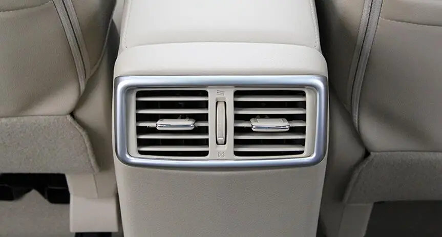 Lapetus Car Styling Rear Armrest Box Air Conditioning Outlet Vent Cover Trim ABS Fit For Nissan Rogue / X-Trail 2014 - 2020 | Автомобили и
