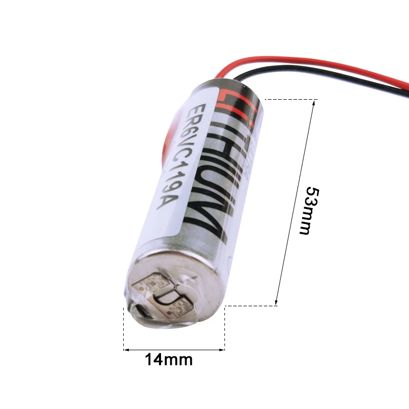 10 шт. оригинальный ER6V119A ER6V119B для робота PLC батарея ER6V 3 6 V литиевая Сделано в Японии