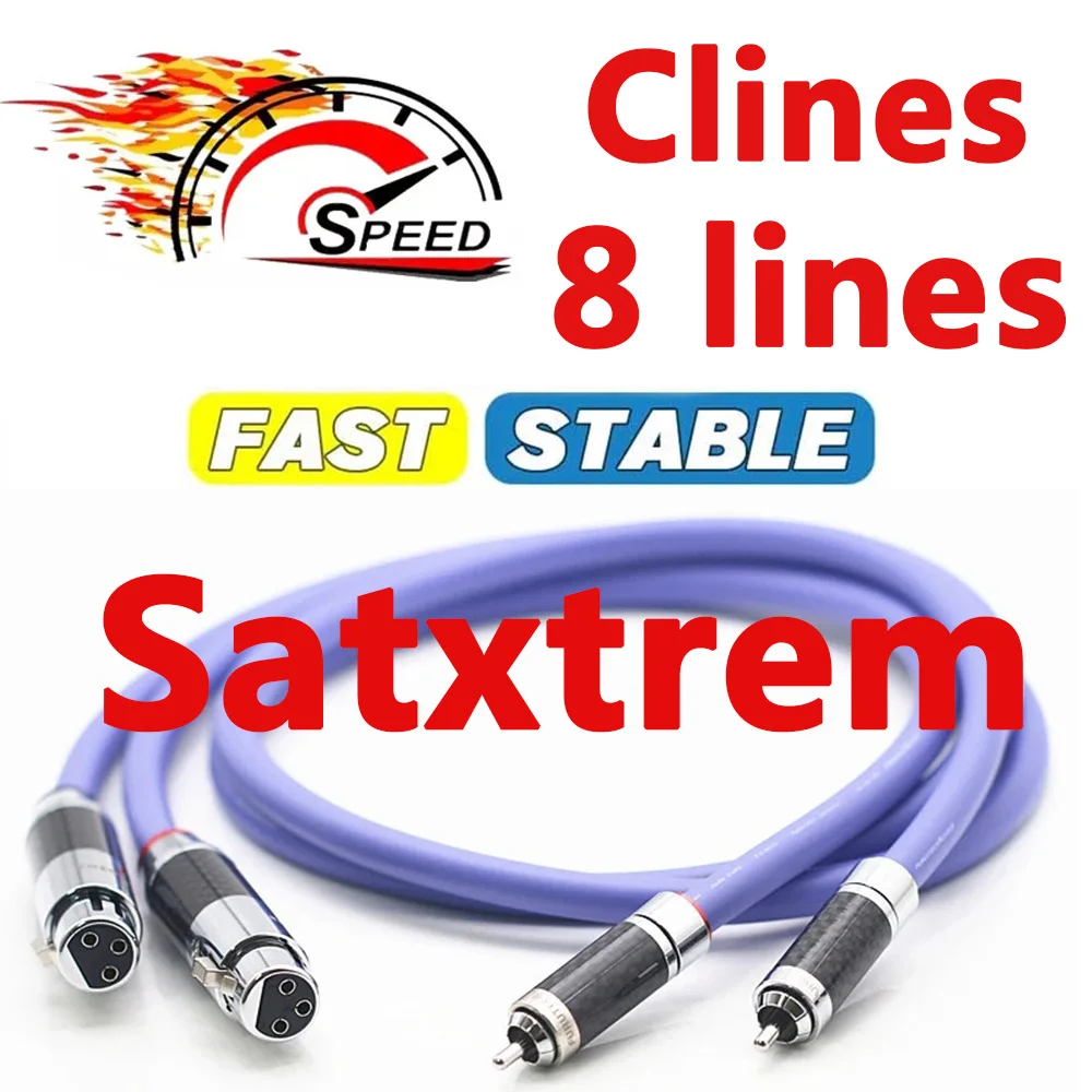 

Satxtrem Smart Cline HD TV mi Cable V7 V8 V9 Nova Stable ESPA A 8 Line