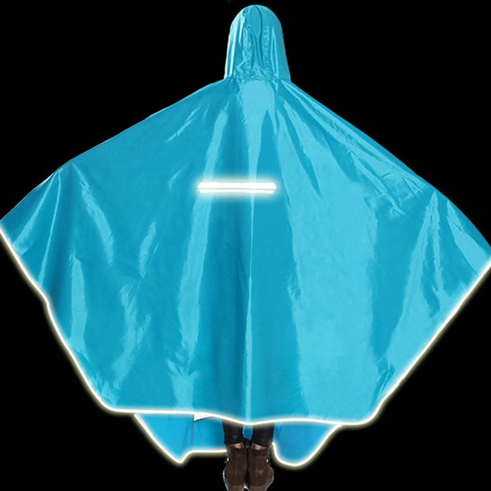 

Brand New Raincoat Durable Oxford Fabric Waterproof Thicken Raincape Raincoat Poncho For Motorcycle Electric Bike Bicycle