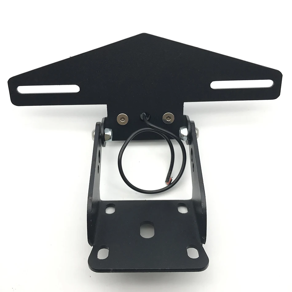 Мотоцикл номерной знак рамка Кронштейн с светодиодный светильник для KTM Duke 125 200 250