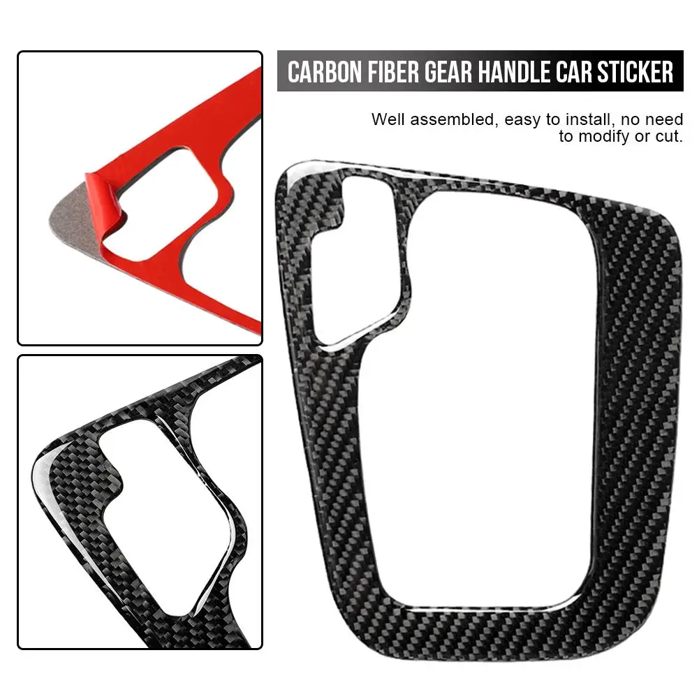 Интерьер из углеродного волокна для BMW E46 3 серии 1998-2005 ручка переключения передач