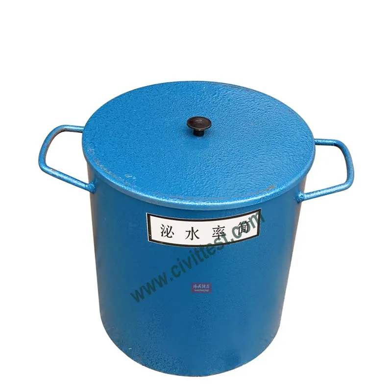 

steel Concrete Free weepage Tester Bleeding rate container