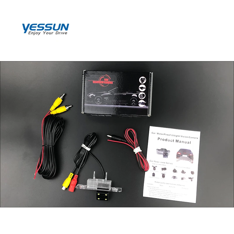 Автомобильная камера заднего вида Yessun HD CCD ночного видения резервная