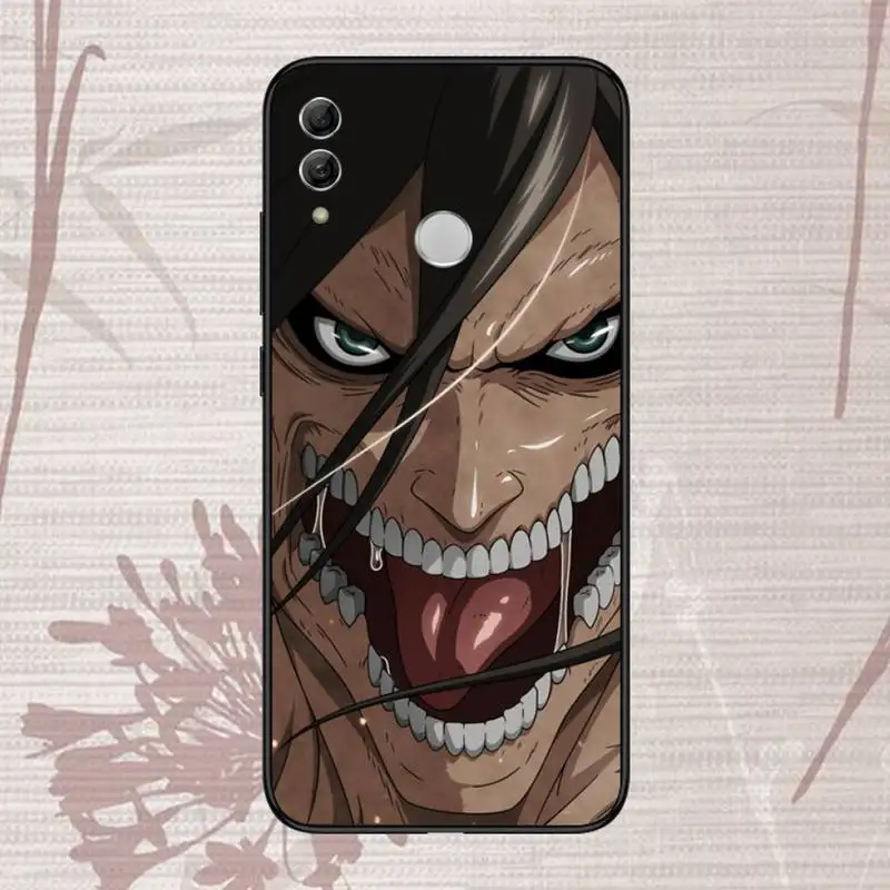 

attack on titan Phone Case For Huawei Honor view 7a5.45inch 7c5.7inch 8x 8a 8c 9 9x 10 20 10i 20i lite pro