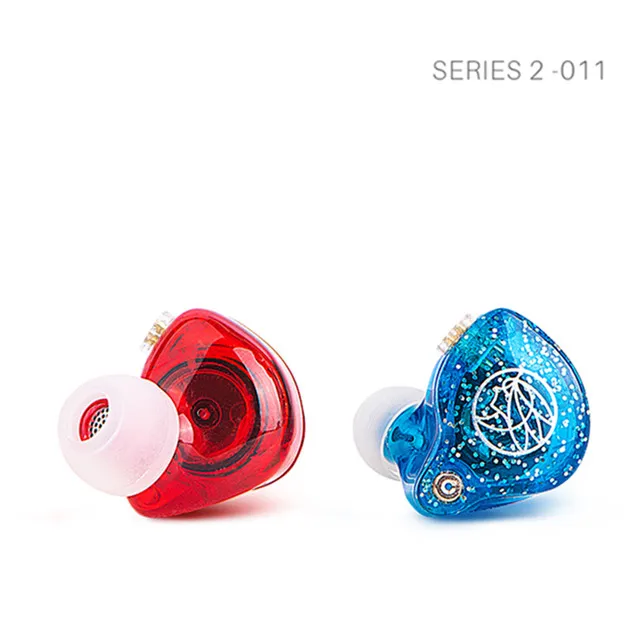 S2 Red Blue TFZ Series 2 S2 \ S2 PRO динамические гибридные наушники-вкладыши с динамическим драйвером, HIFI наушники с монитором, съемные наушники 0,78 мм, T2 KING S7 S3 - Цвет: S2 Red Blue