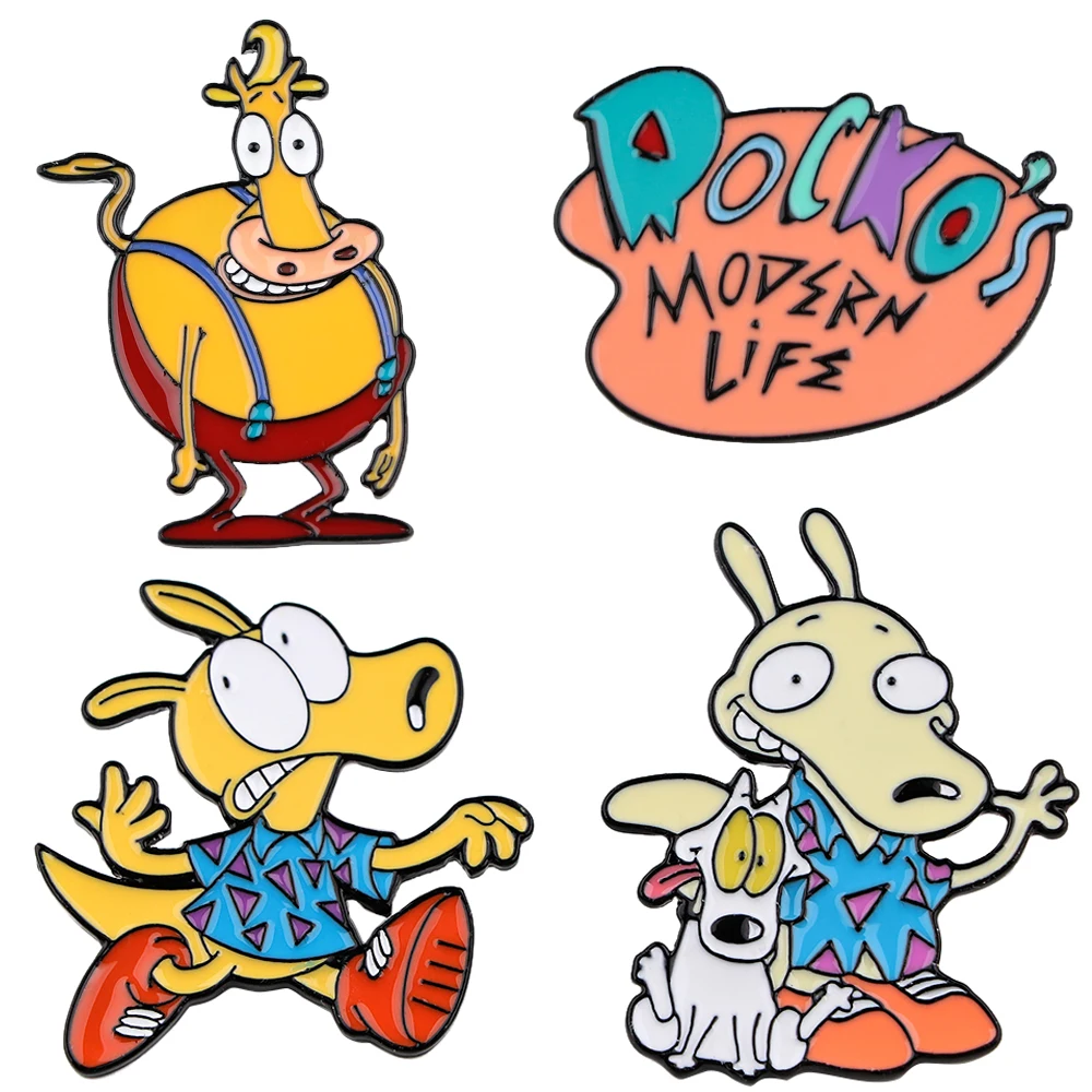 

LB2316 Funny Dog Brooch Cartoon Enamel Badge Pin for Backpack Collar Lapel Pin Hat Jewelry Collection Gifts for Friends