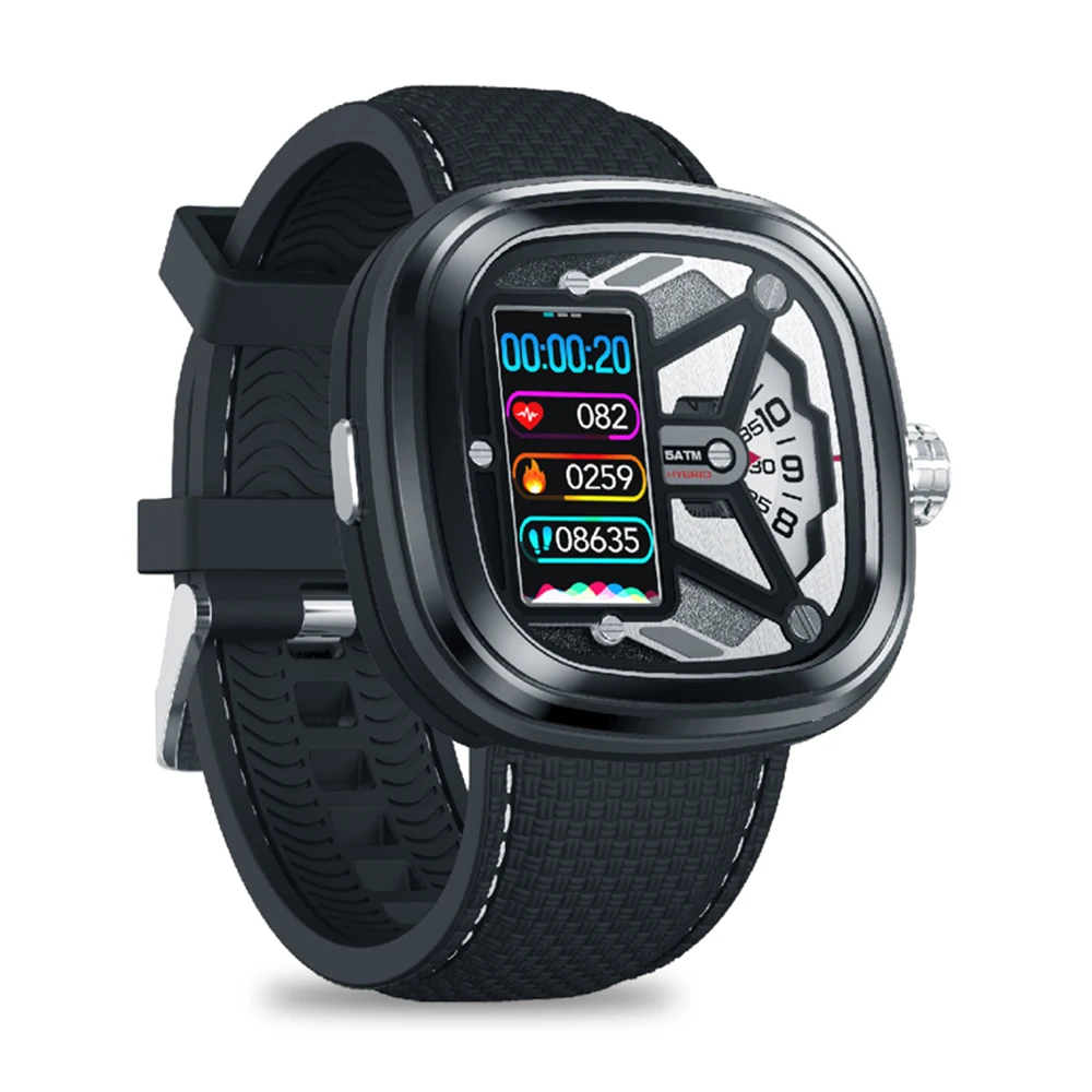 Zeblaze HYBRID 2 Смарт-часы, пульсометр, кровяное давление, отслеживание сна, наручные часы, умный таймер, спортивные водонепроницаемые мужские Смарт-часы