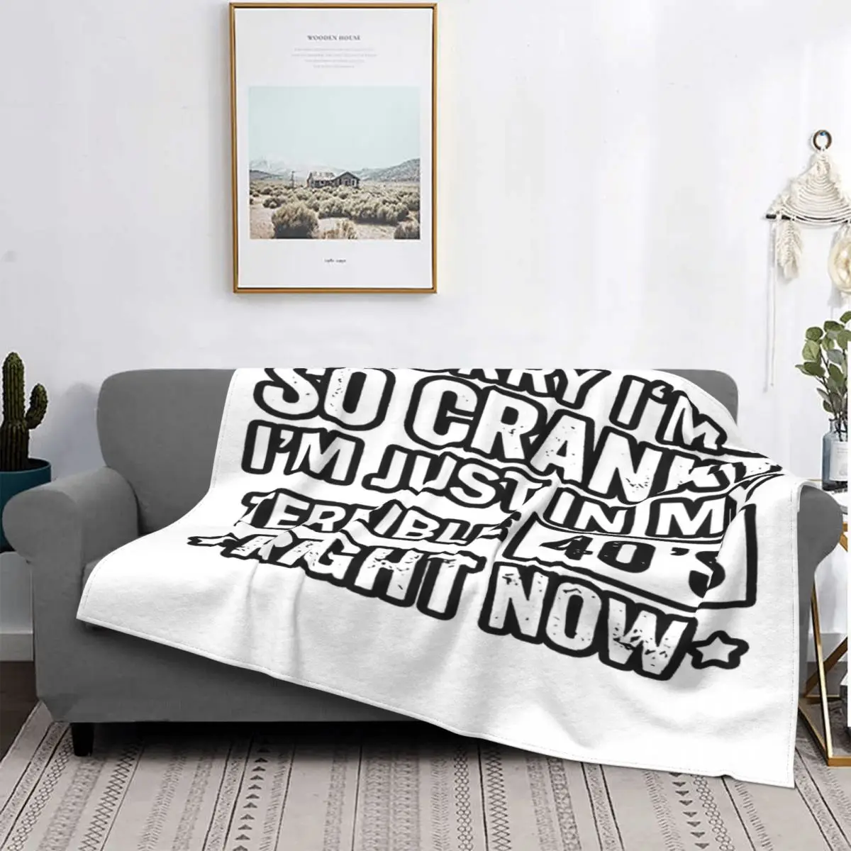 

If I Am Sorry Cranky I'M 4 Manta, colcha de cama a cuadros, fundas de cama a cuadros, mantas a cuadros, toalla de playa de lujo