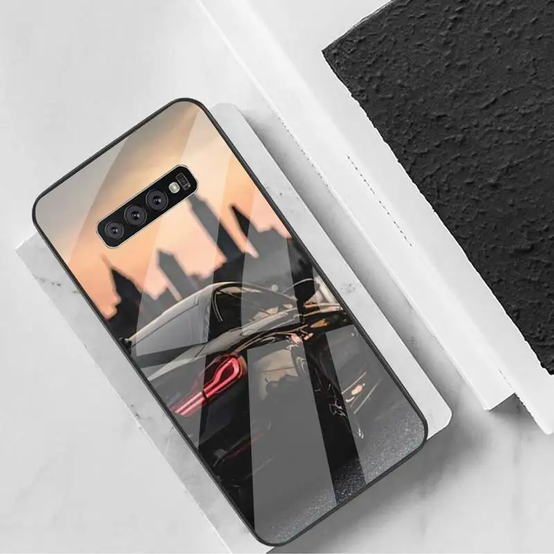 

Sports Cars Male Men Cover Phone Case Tempered Glass For Samsung S6 7 8 9 10 20 Plus Ultra Note8 9 10 10pro